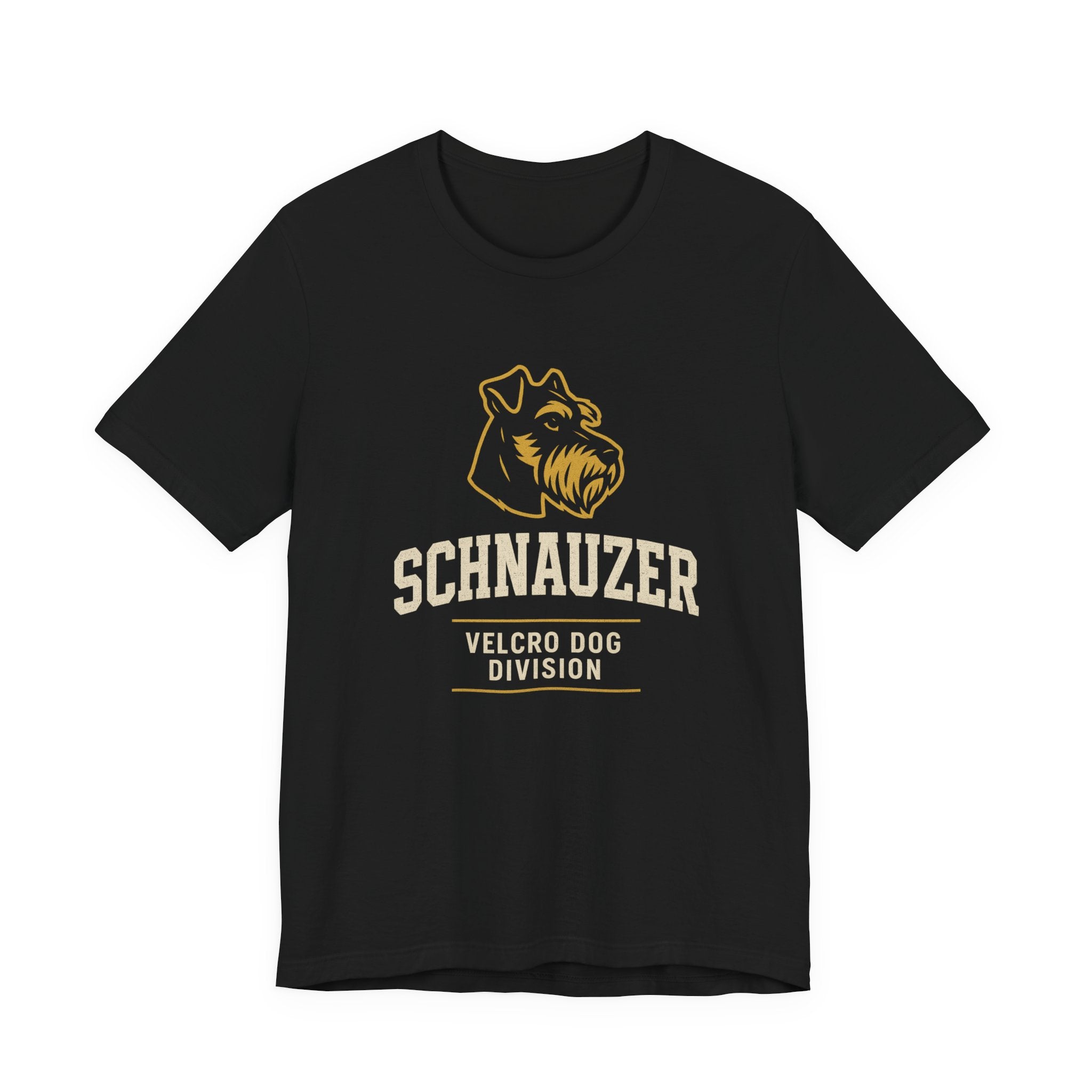 Schnauzer Velcro Dog Division T-Shirt