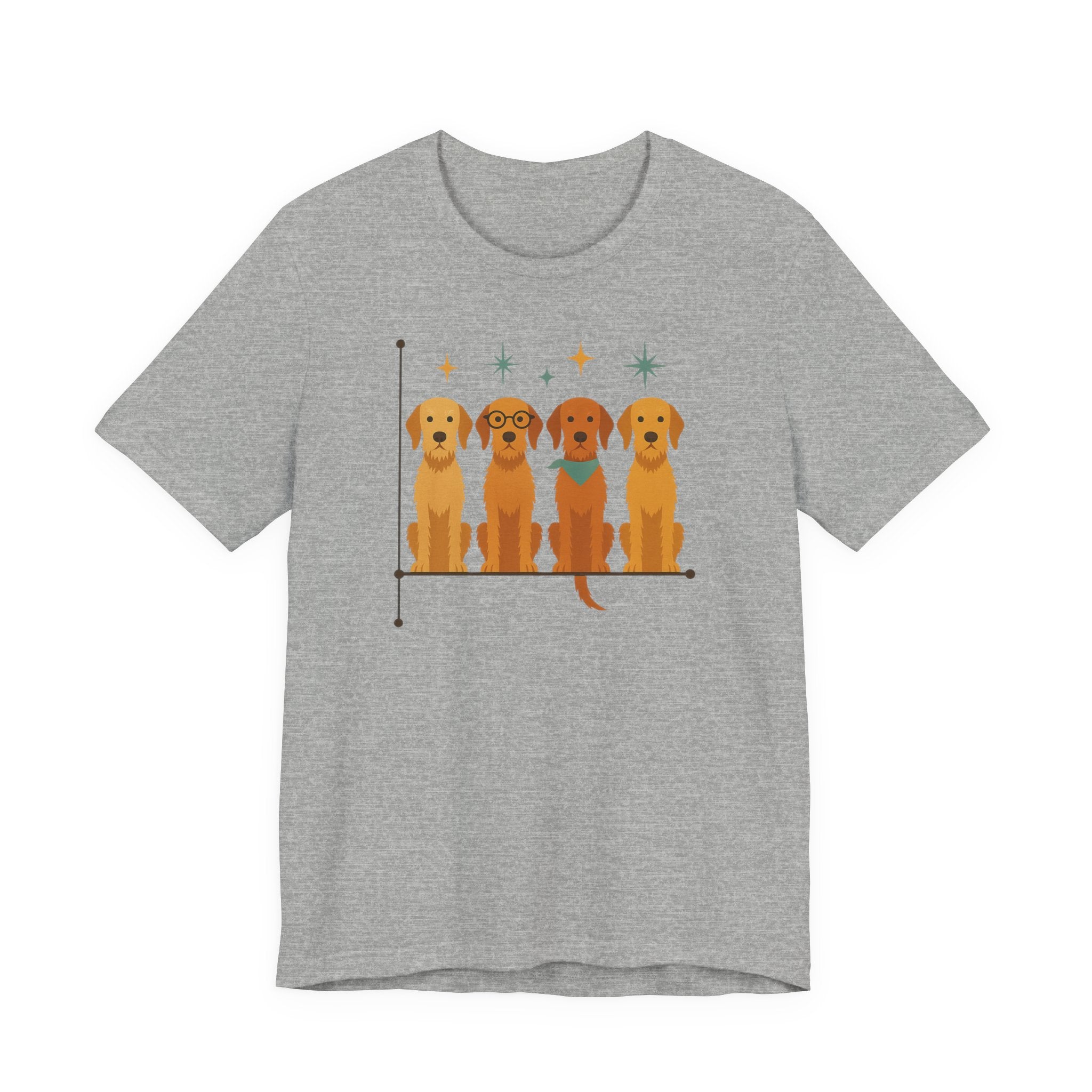 Mid-Century Wirehaired Vizsla Tee