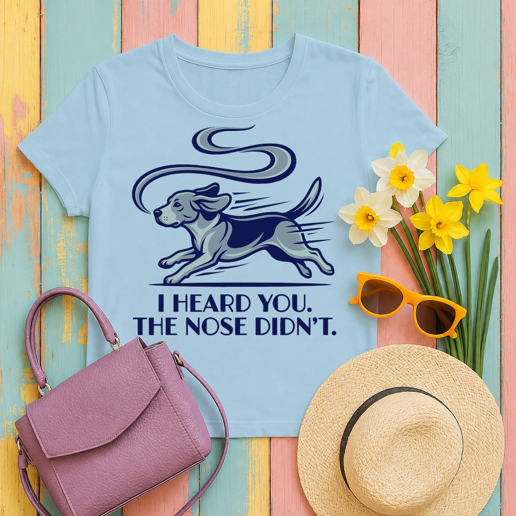migbackfill beagle-saga-the-nose-didn-t-t-shirt tee flat lay hero v8
