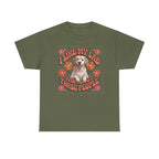 I Like My Lab And About Three People Flower Design T-Shirt