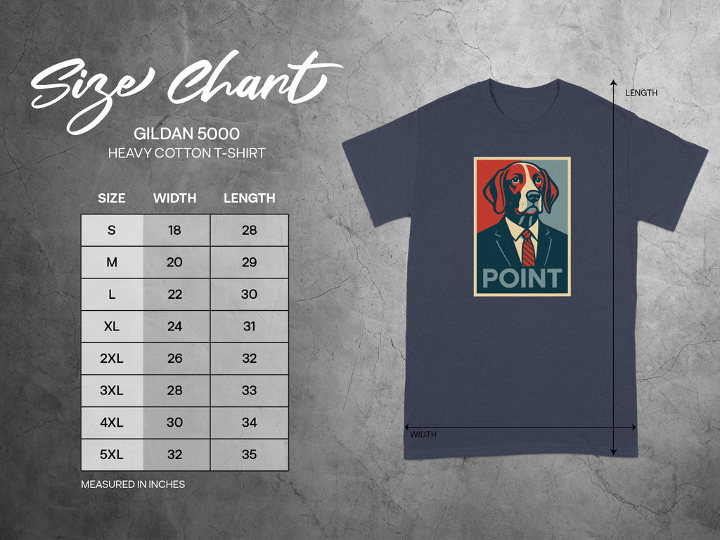 Point Graphic T-Shirt With Dog In Suit Design