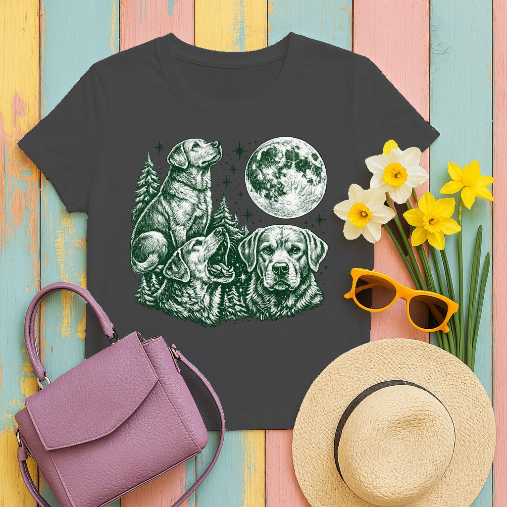 Moonlit Labs Forest Dream T-Shirt in Dark Heather