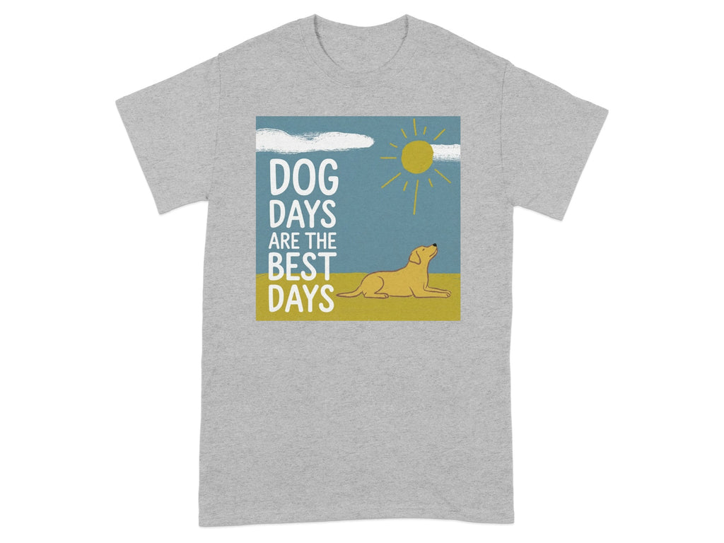 Dog Days Are The Best Days Graphic T-Shirt