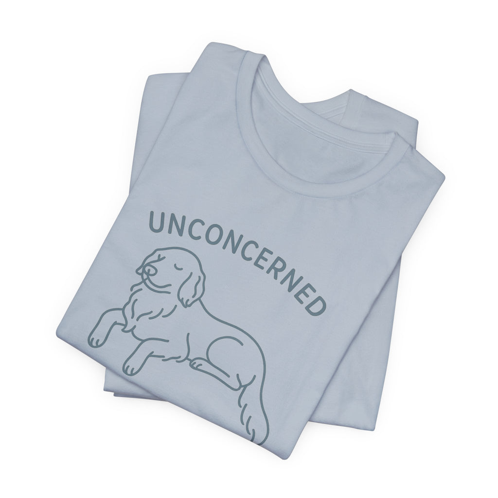 Flat-Coat Unconcerned About Its Size Tee