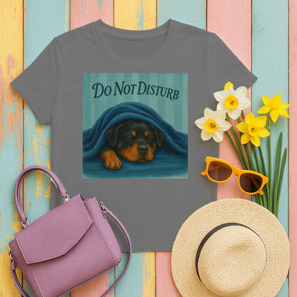 Do Not Disturb Sleeping Dog Cute Graphic Tee product