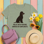 Irish Water Spaniel Unmoved By Compliments Tee