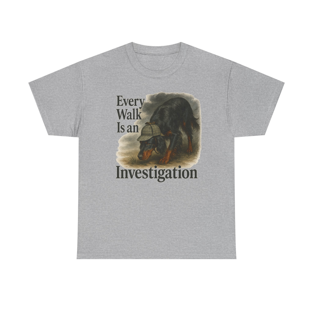 The Canine Investigator Gordon Setter T-Shirt