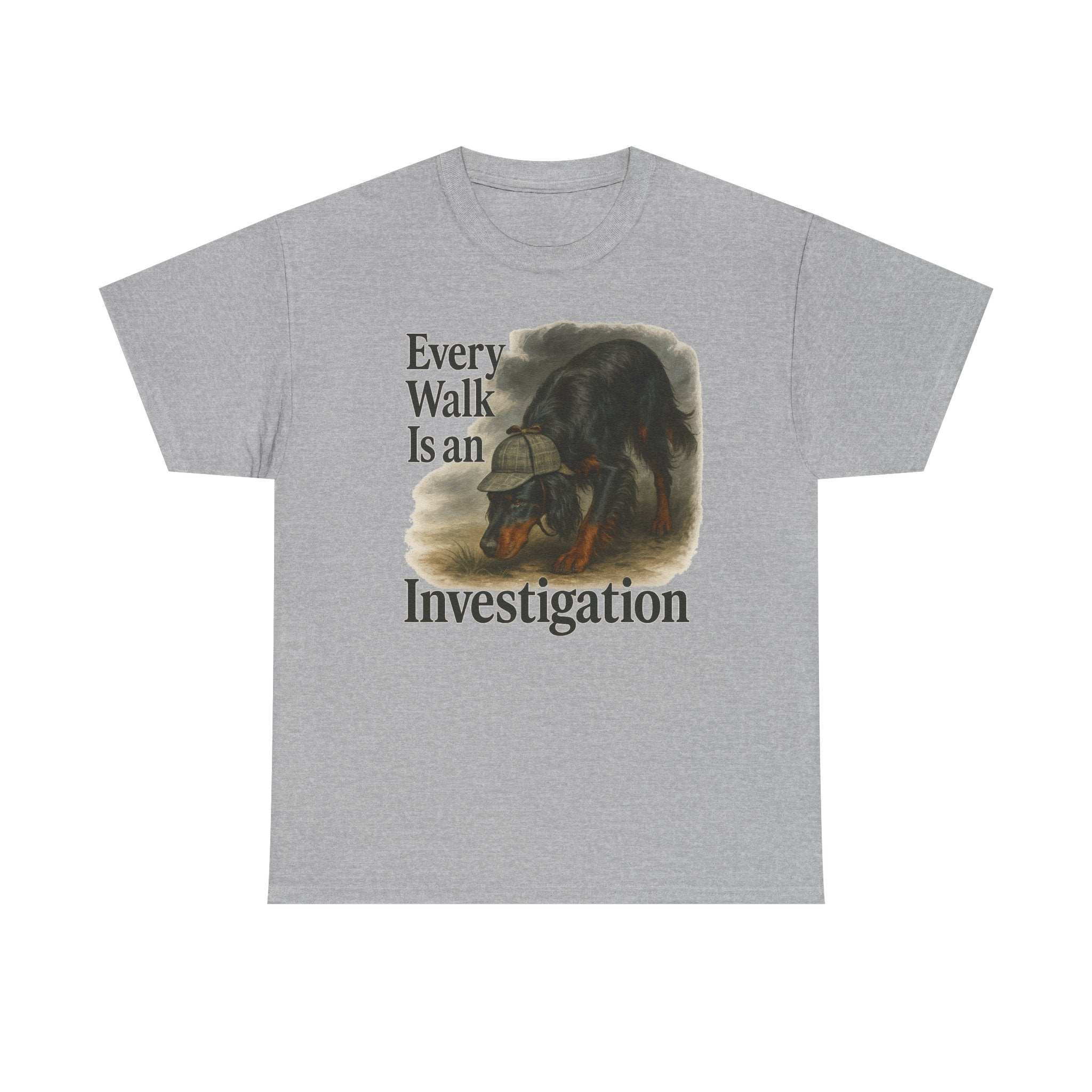 The Canine Investigator Gordon Setter T-Shirt