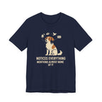 Kooikerhondje Notices Everything Tee