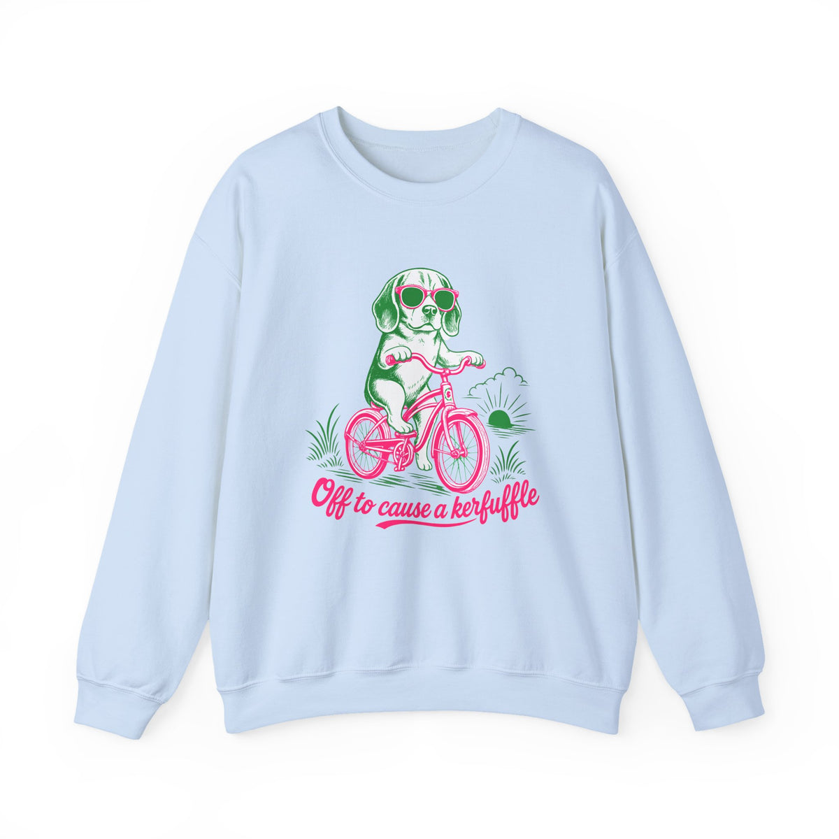 Off to Cause a Kerfuffle Beagle Sweatshirt