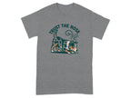 T-shirt with a cartoon dog and text "TRUST THE NOSE".