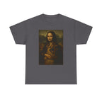 Mona Lisa German Shepherd Dog Friendship Artwork T-Shirt