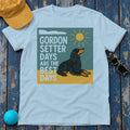 Vintage Gordon Setter Days T-Shirt in Light Blue