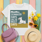 Best Schnauzer Days Graphic t-shirt