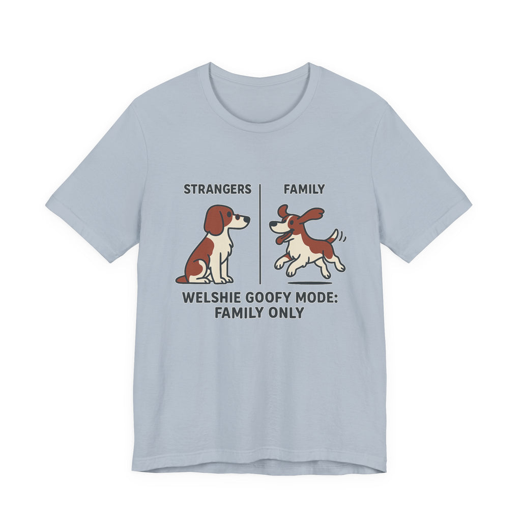 Welsh Springer Spaniel Goofy Mode Family Only Tee