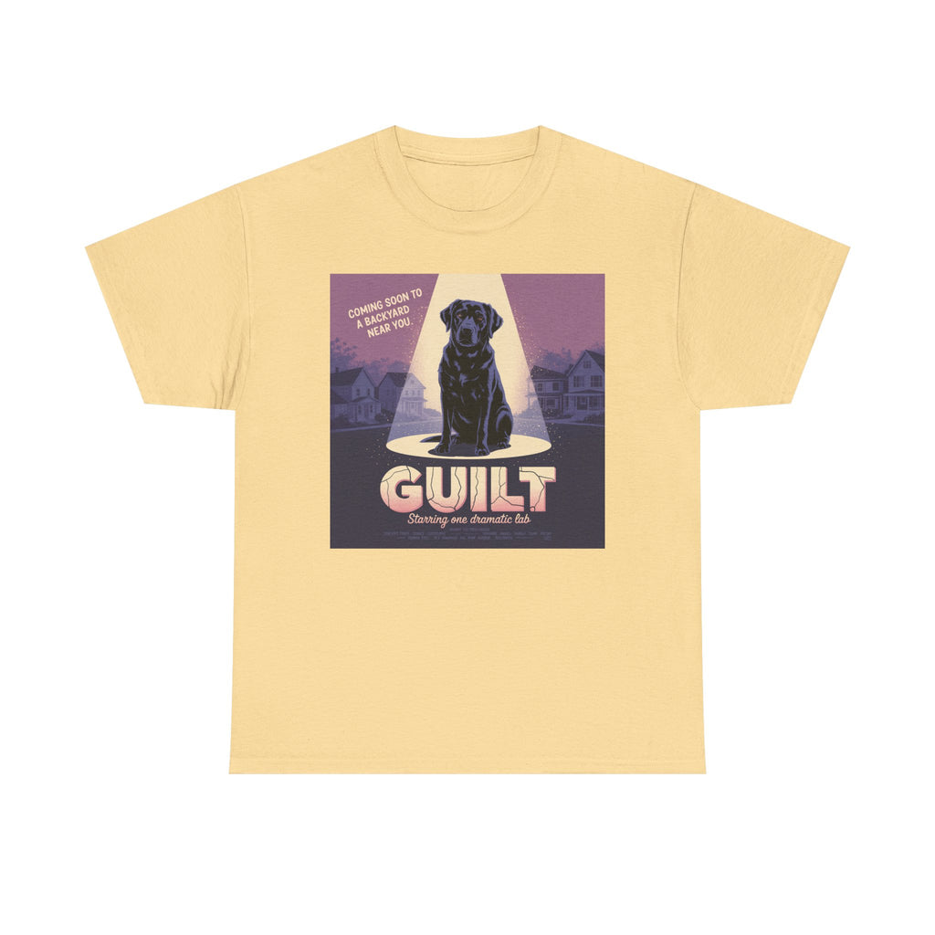 Guilt Starring One Dramatic Lab Graphic Design T-Shirt