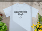 Unsupervised Again Funny Graphic Short Sleeve T-Shirt