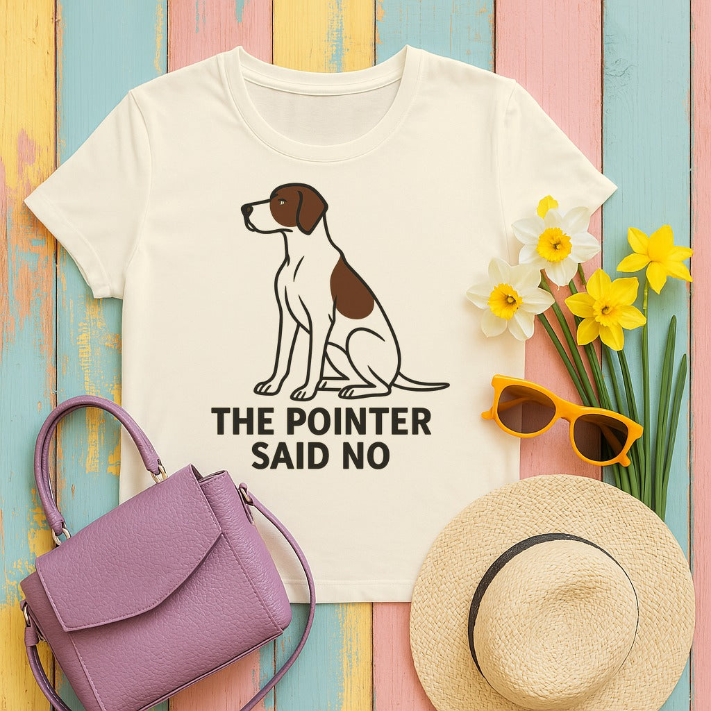 Pointer Said No T-shirt in Natural