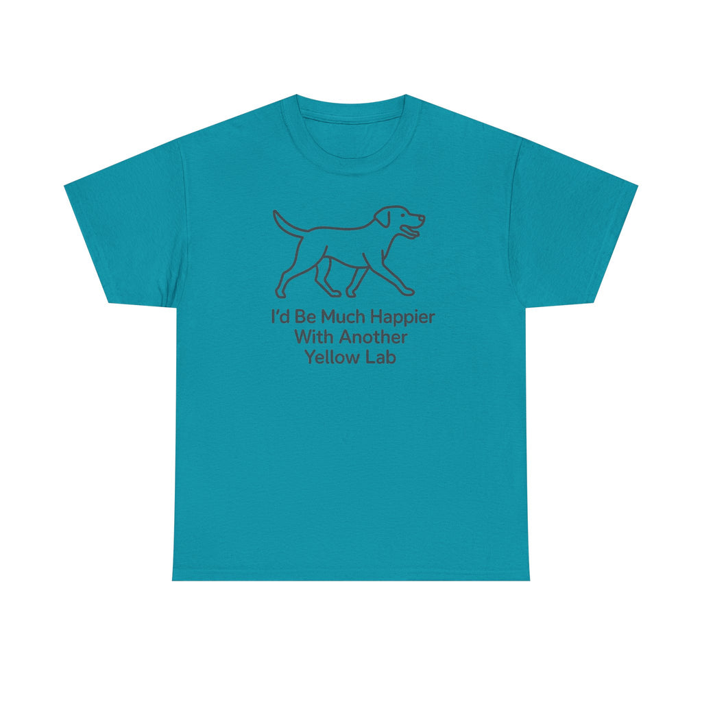 Yellow Lab Happiness Graphic T-Shirt