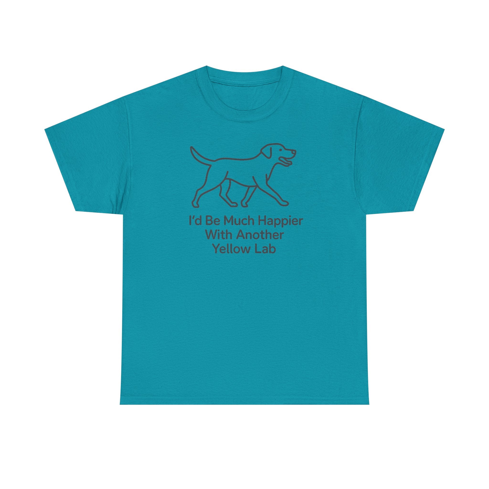 Yellow Lab Happiness Graphic T-Shirt