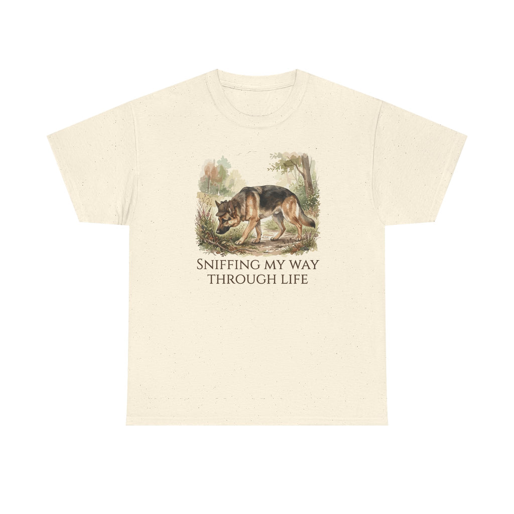 Woodland Wanderer German Shepherd T-Shirt