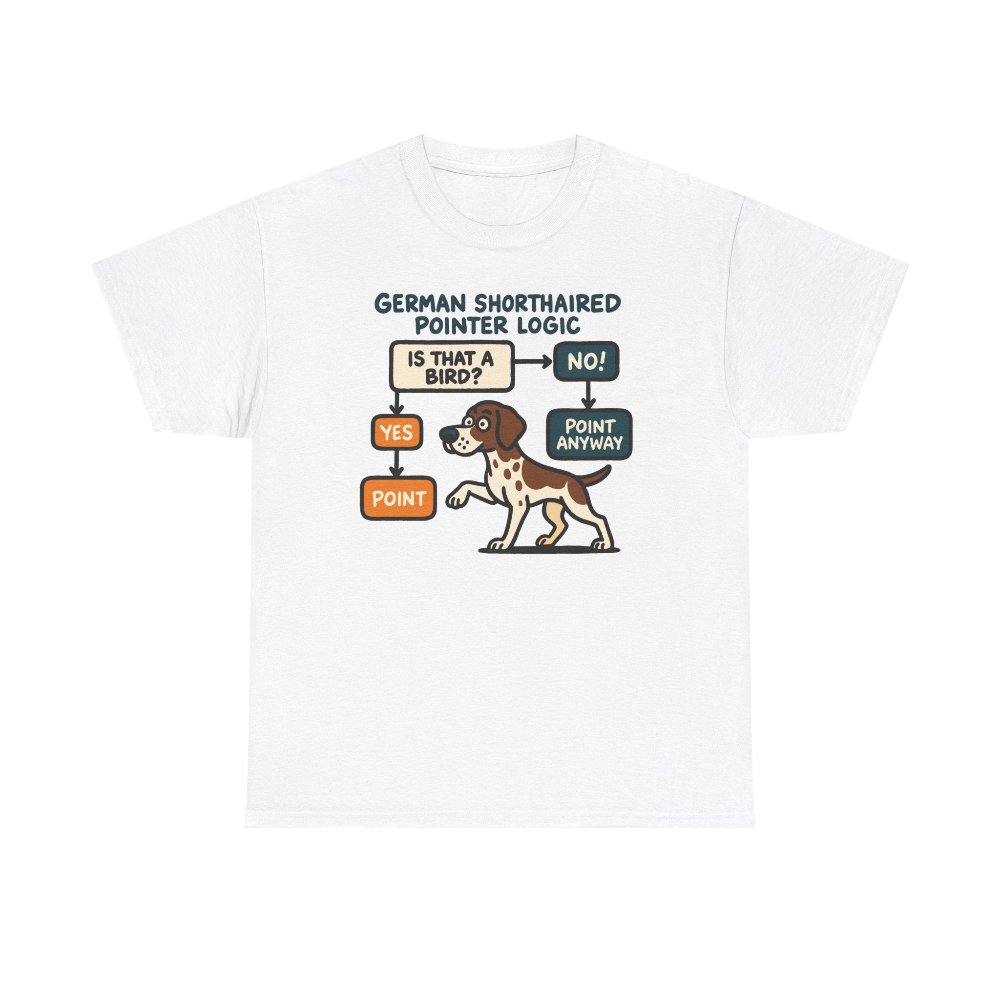 German Shorthaired Pointer Logic T-shirt