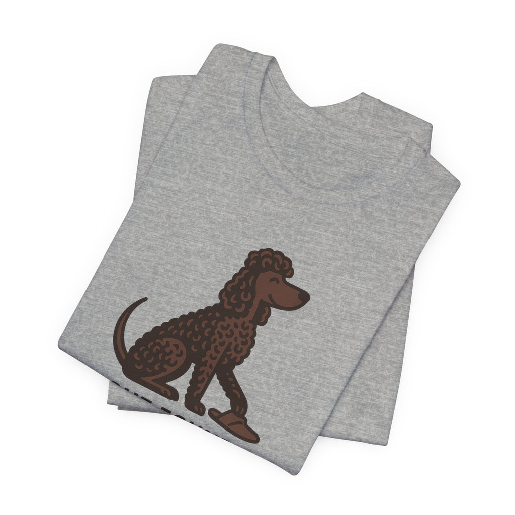 Irish Water Spaniel She Found Something To Do Tee
