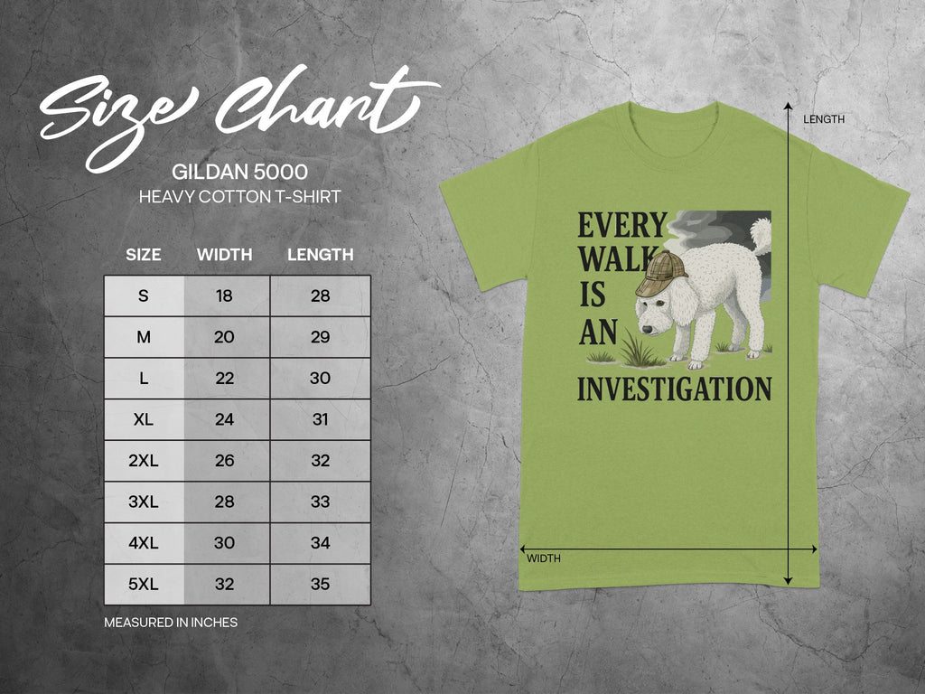 Every Walk Is An Investigation T-Shirt