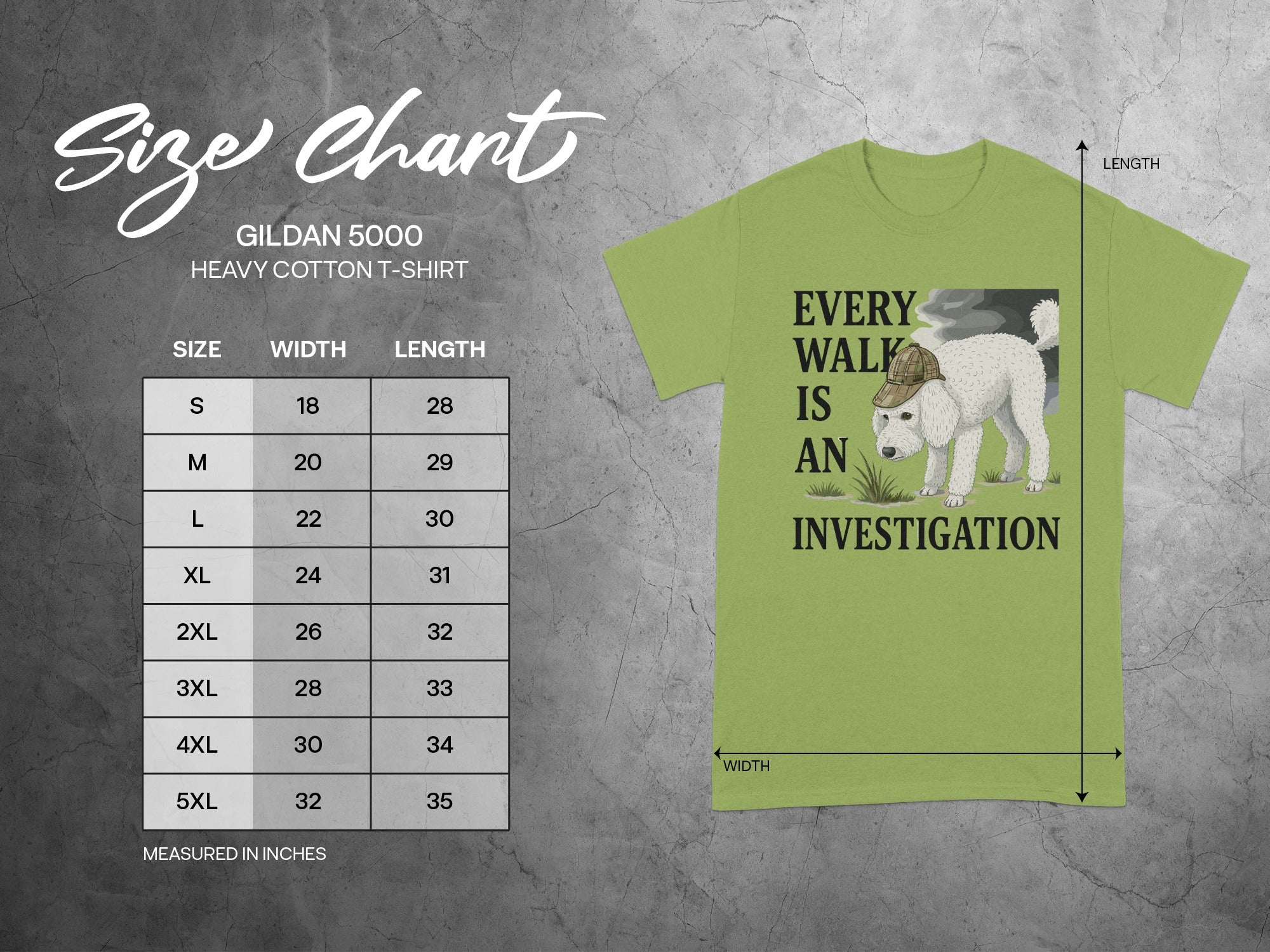 Every Walk Is An Investigation T-Shirt