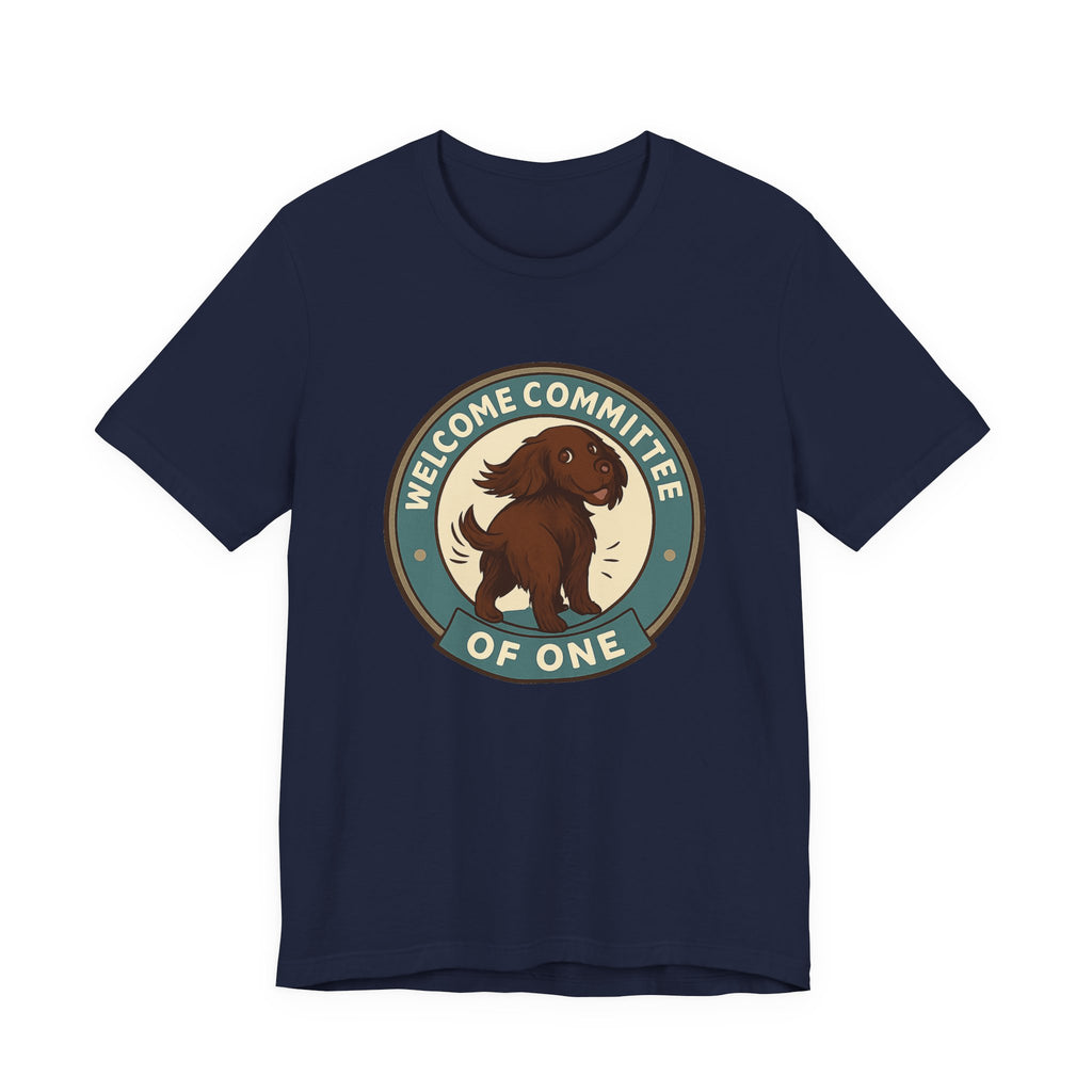 Boykin Spaniel Welcome Committee of One Tee