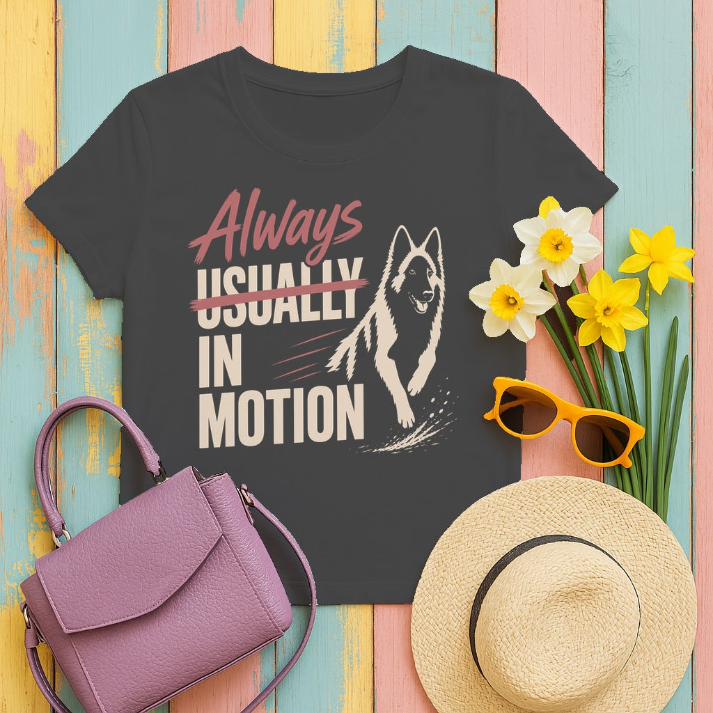 Spirited Motion Tervuren Graphic T-Shirt in Dark Heather