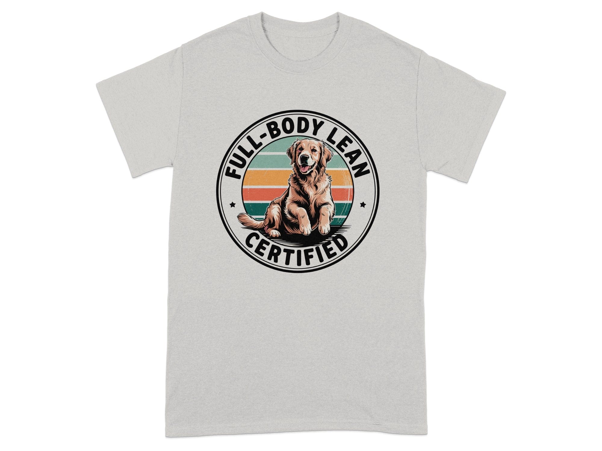 Full-Body Lean Certified Dog Lover T-Shirt product type