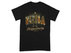 Black t-shirt with "Vizsla Full Sprint or Dead Stop" graphic featuring dog artwork.
