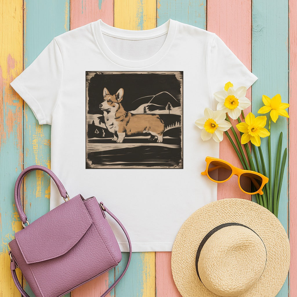 mig2 cute-corgi-with-mountains-design tee flat lay hero v8
