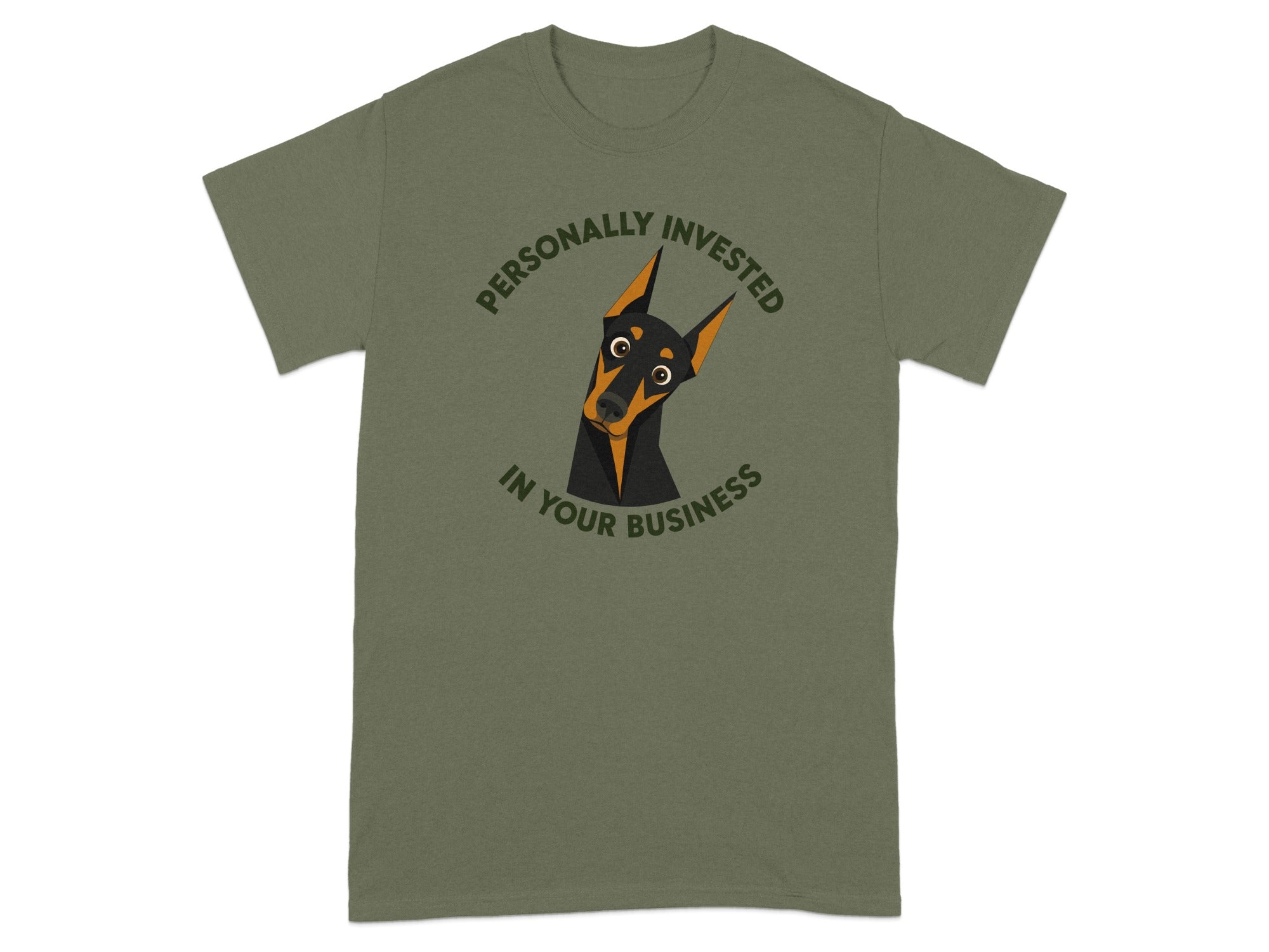 Invested Doberman T-shirt
