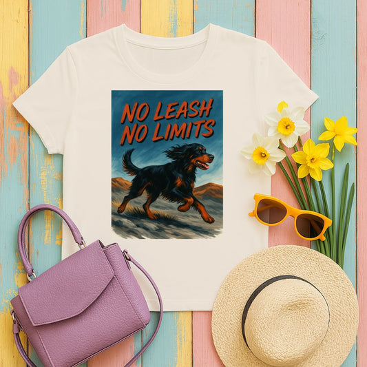 No Leash No Limits Graphic Tee Casual Shirt product