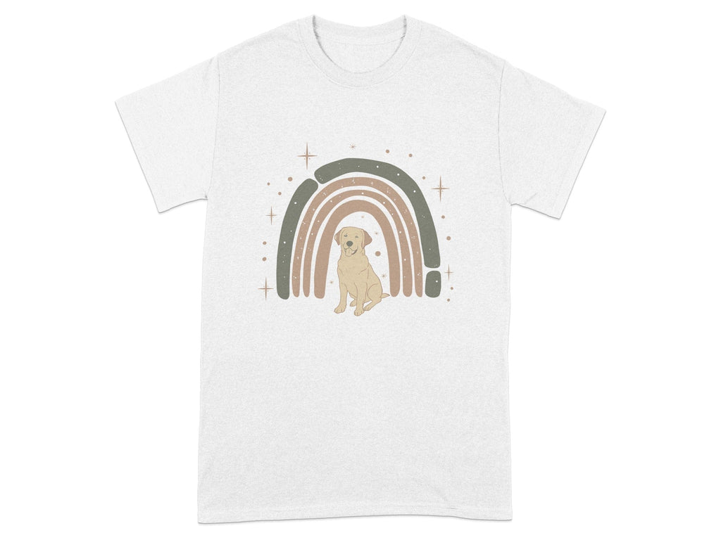 Cute Labrador and Rainbow Graphic Tee product type