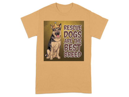 Rescue Dogs Are The Best Breed T-Shirt product type