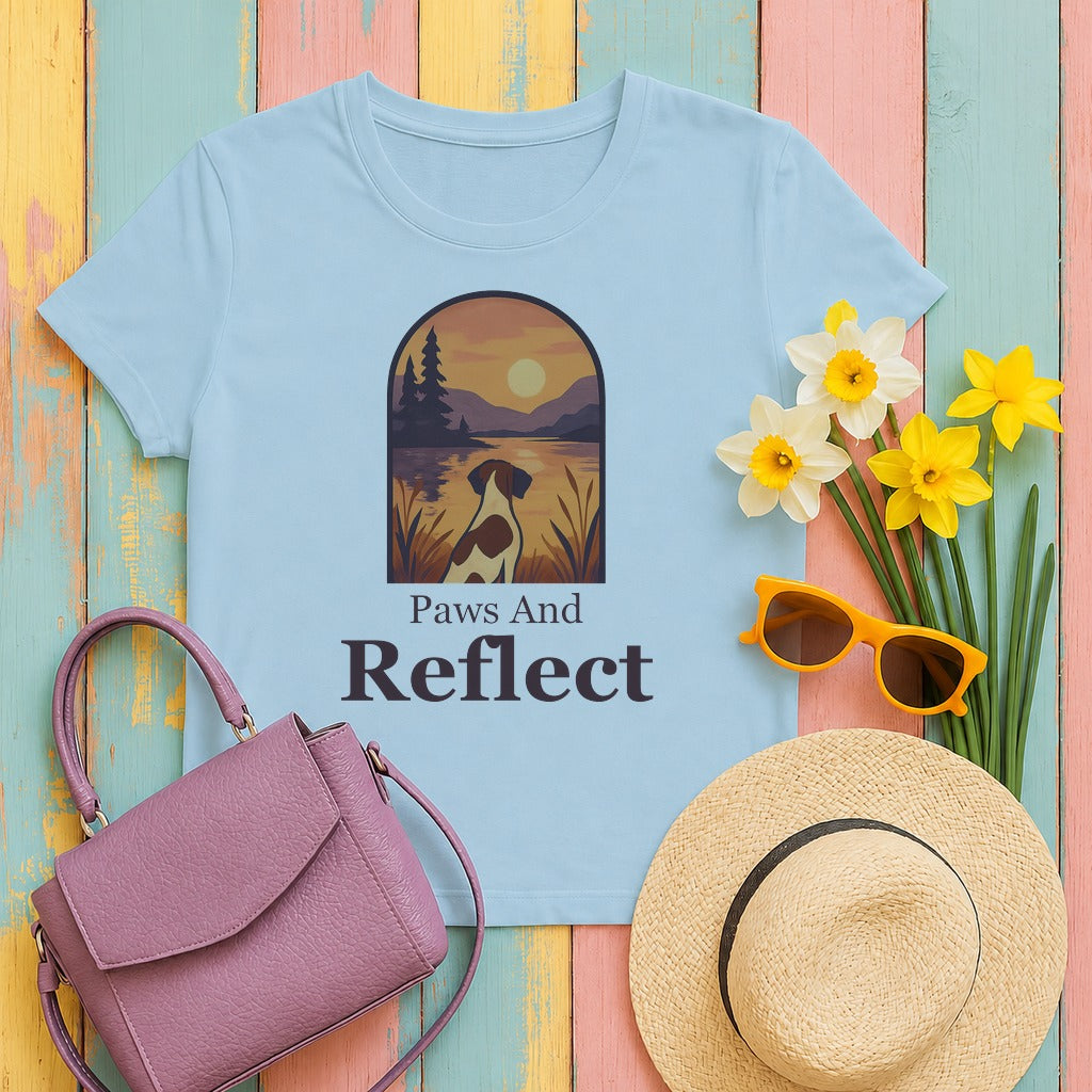 pointer paws-and-reflect tee flat lay hero