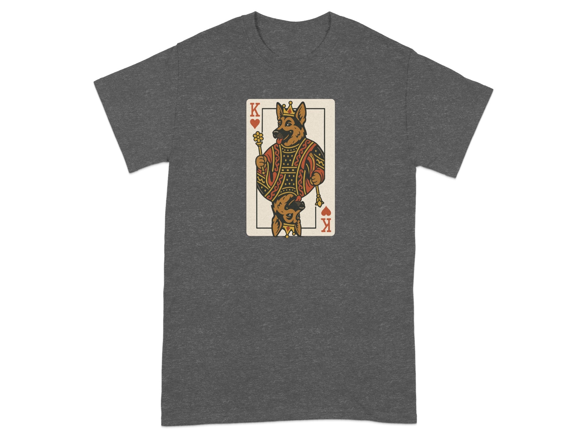King of Hearts Playing Card Design Shirt