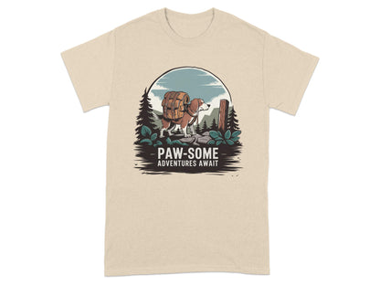 Paw-Some Adventures Await Bear T-Shirt product