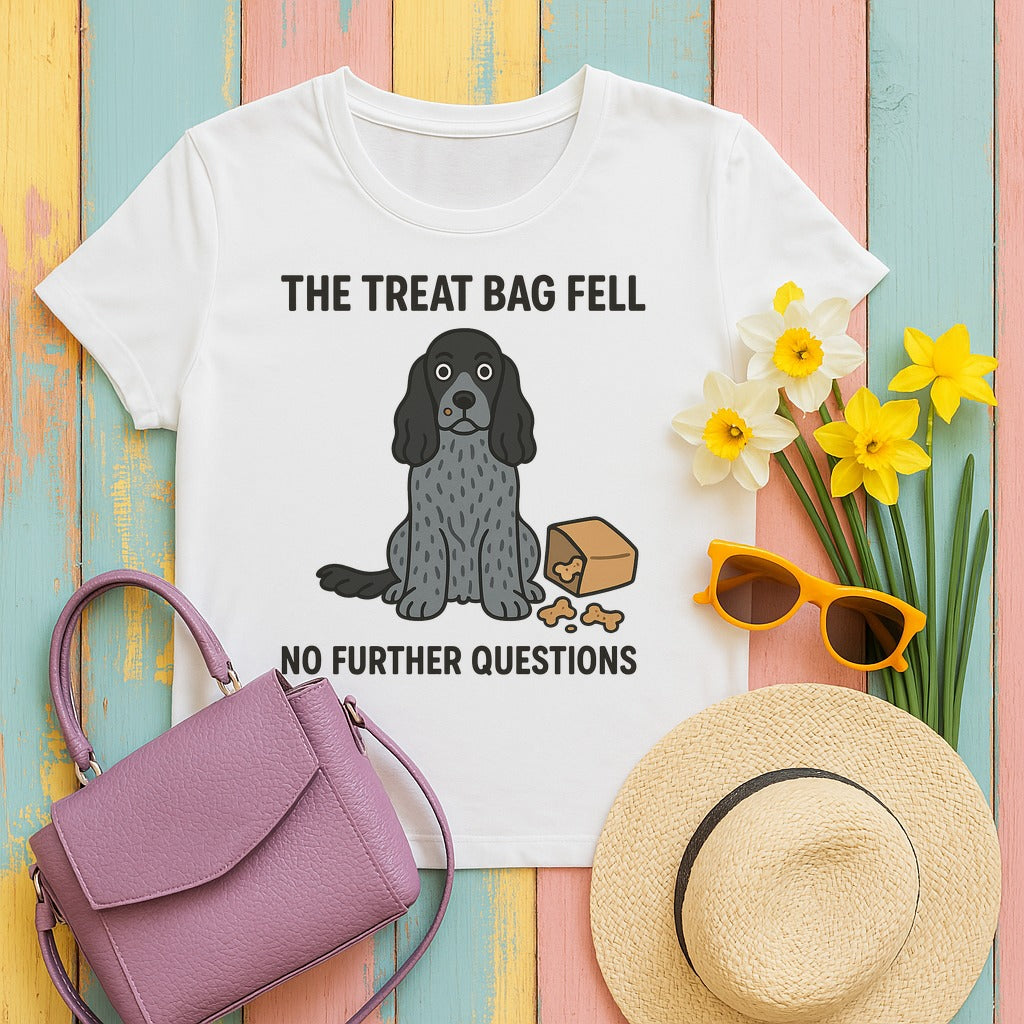 English Cocker The Treat Bag Fell Tee in White