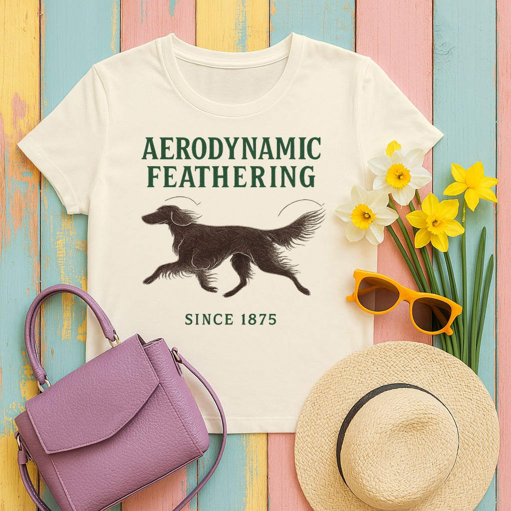 Irish Setter Aerodynamic Feathering T-shirt in Natural