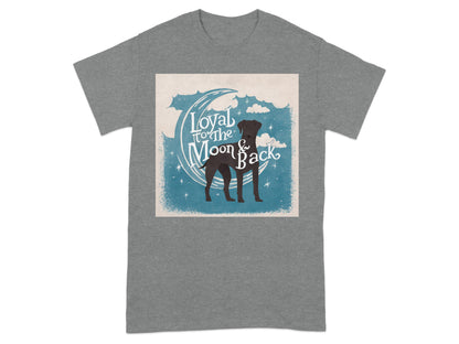 Loyal To The Moon and Back Graphic T-shirt product