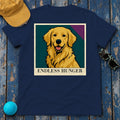 Endless Hunger Golden Retriever T-Shirt in Navy