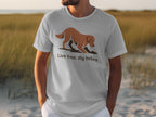 Live Free Dig Holes Dog Lovers Tee Shirt for Men