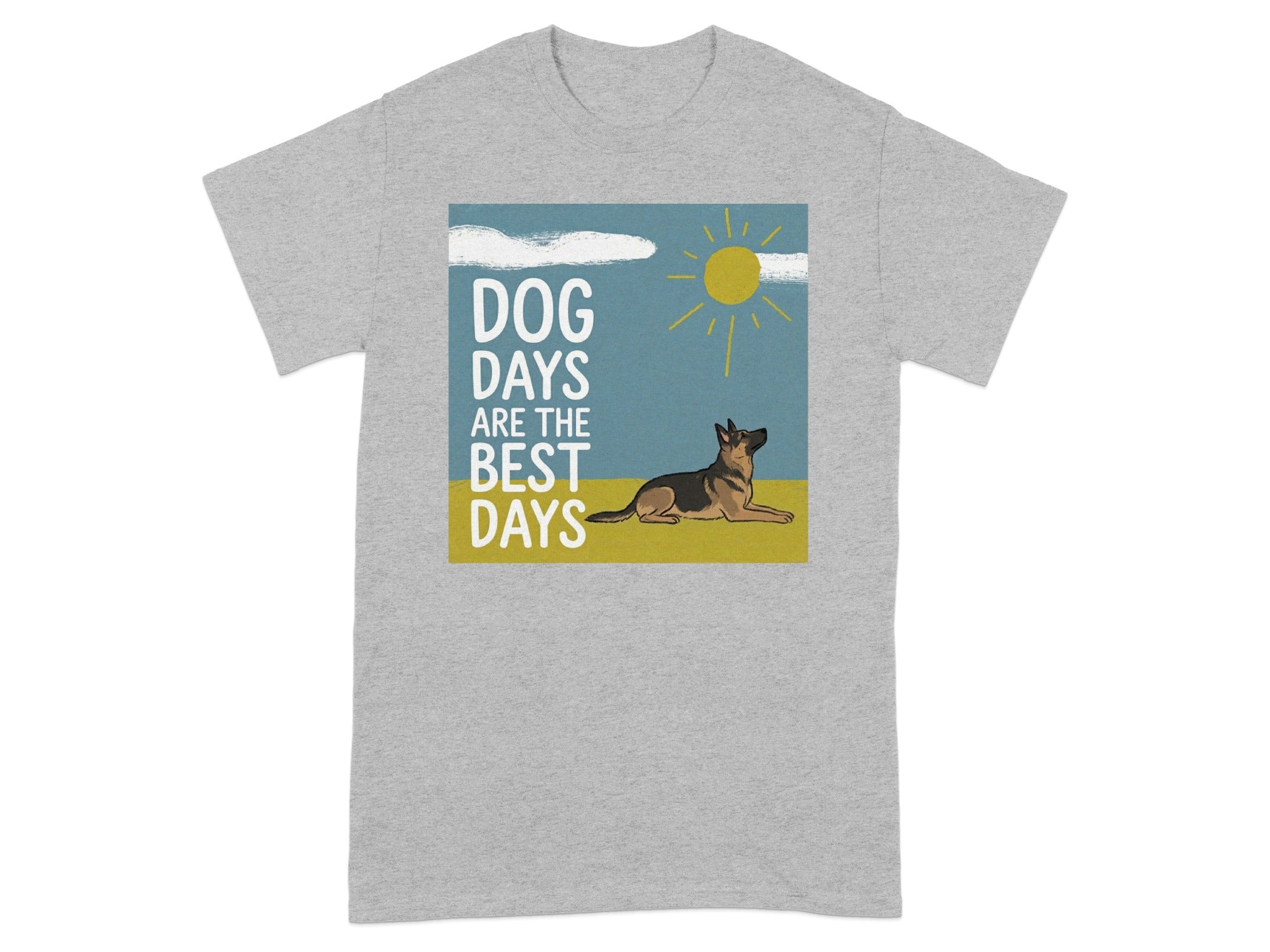 Dog Days Are the Best Days Graphic T-Shirt