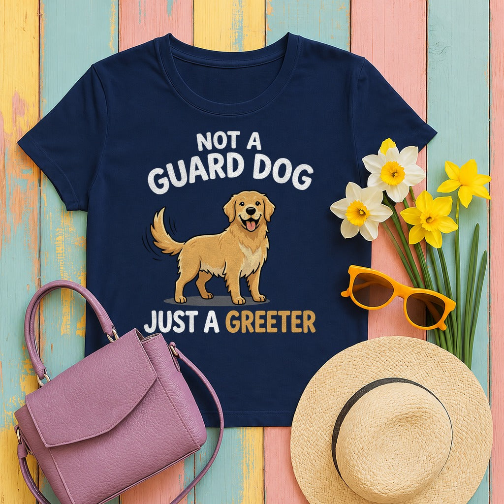 The Golden Greeter T-shirt in Navy
