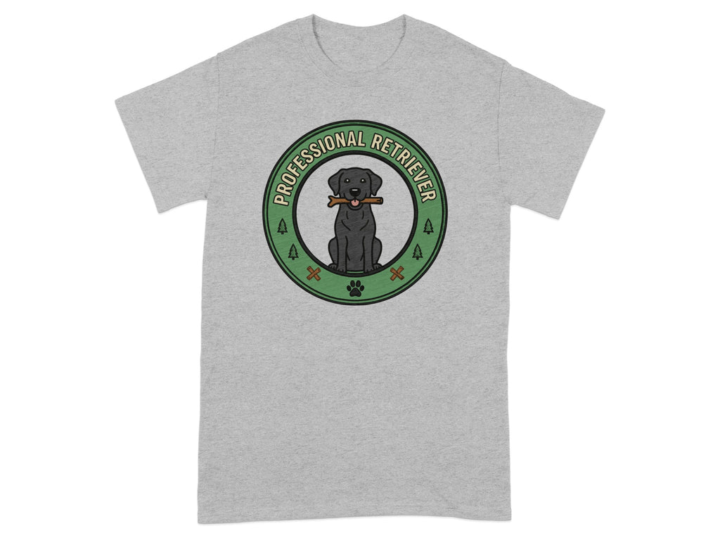 Professional Retriever Tee Shirt Dog Lover Apparel