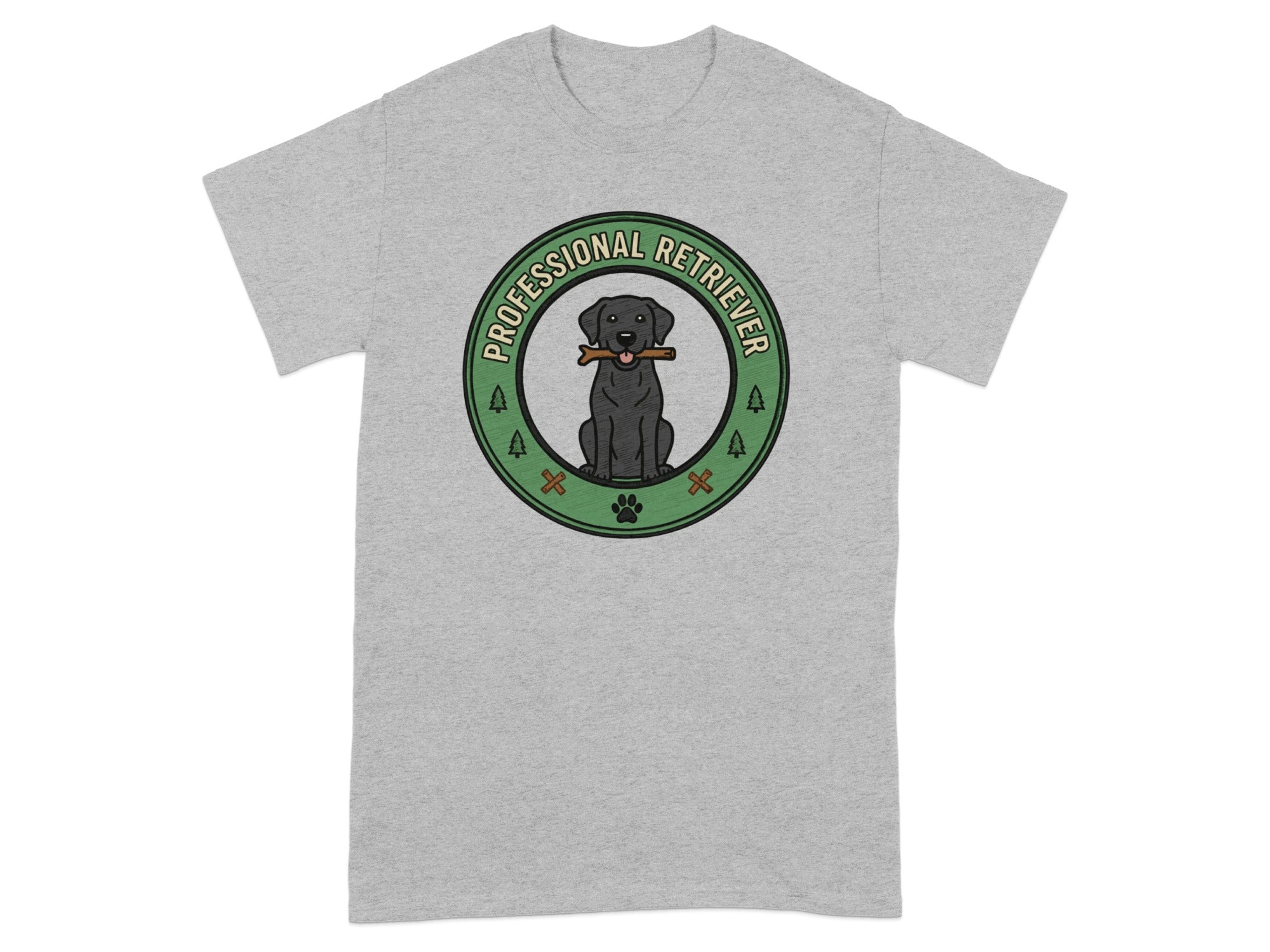 Professional Retriever Tee Shirt Dog Lover Apparel